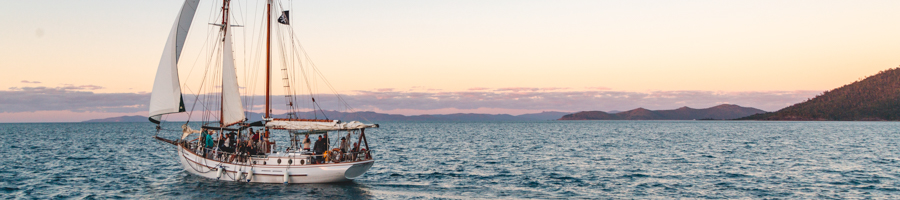 Providence V Sunset Sail, Sailing Whitsundays Providence V Sunset Sail, Sailing Whitsundays, Sunset