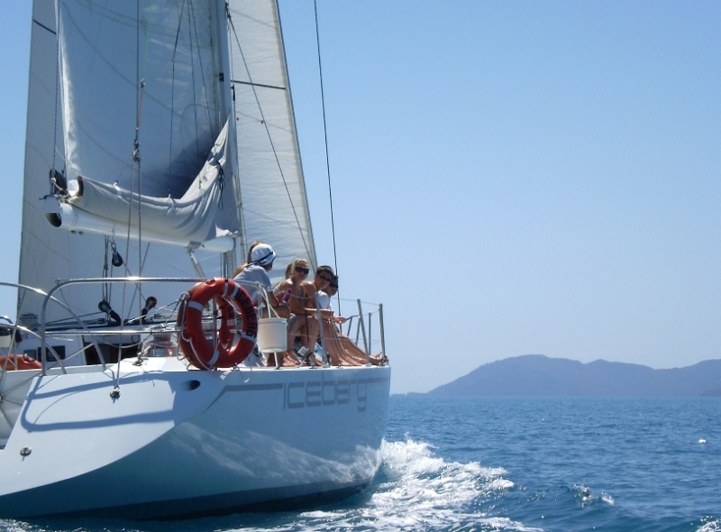 Sailing Whitsundays Hero Image For <p>Iceberg Sailing Trip in the Whitsundays</p>