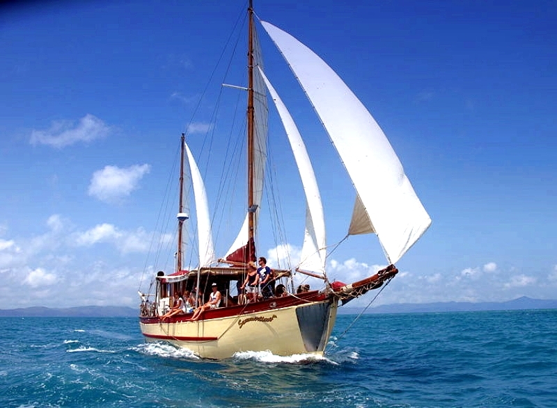 Sailing Whitsundays Hero Image For <p>Summertime sailing trip in the Whitsundays</p>