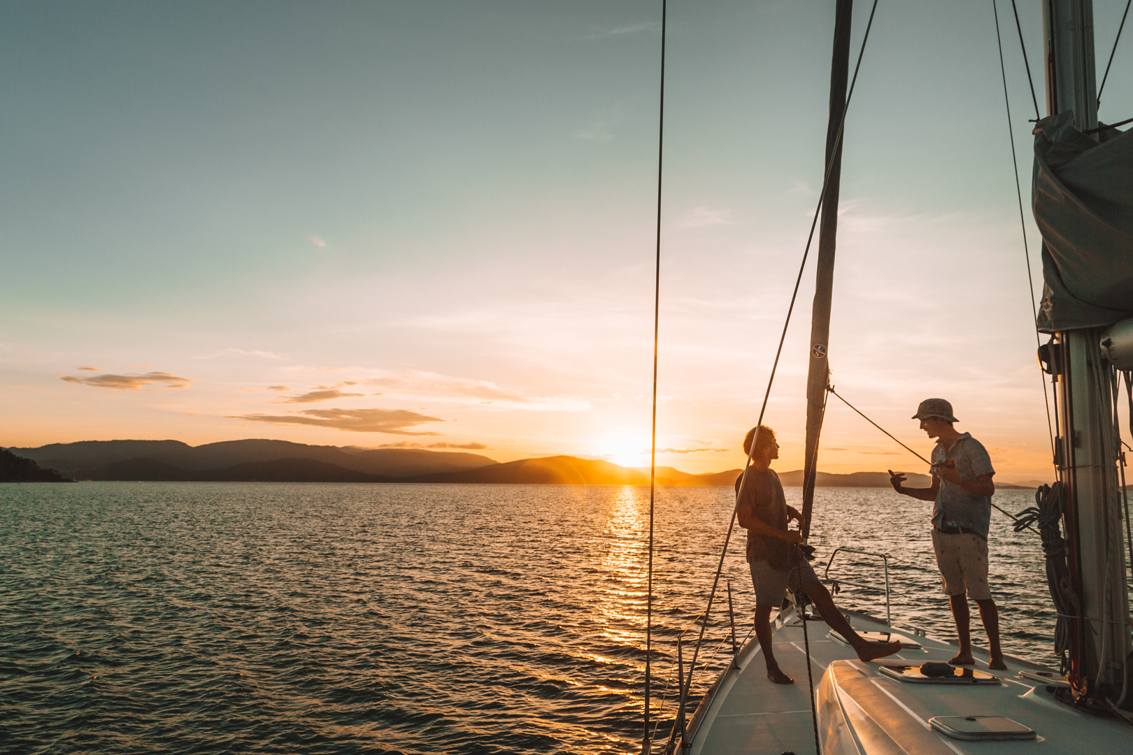 Solo travelers in the Whitsundays, Blizzard.