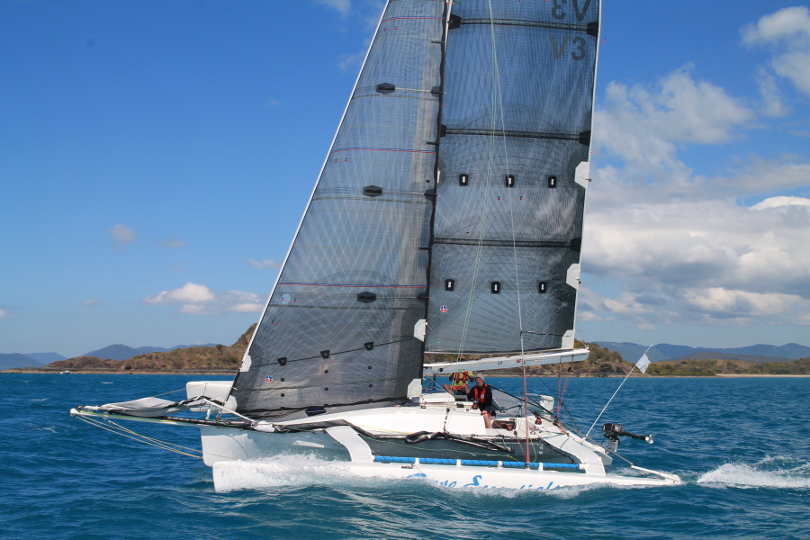 Sailing Whitsundays Hero Image For What to do for Airlie Beach Race Week