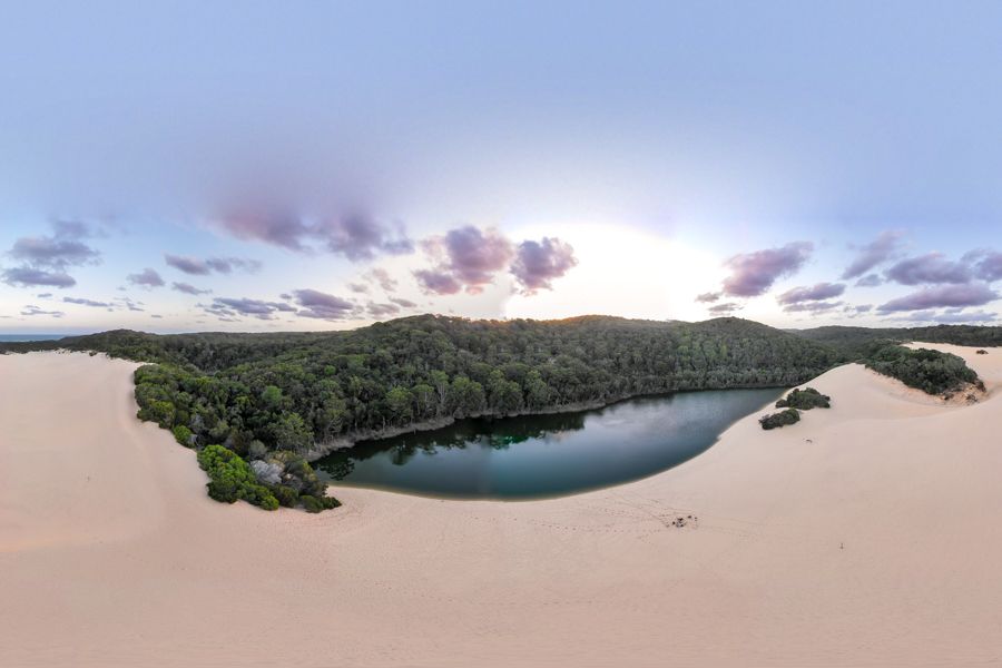 Fraser Tours Hero Image For Lake Wabby On K'gari (Fraser Island)