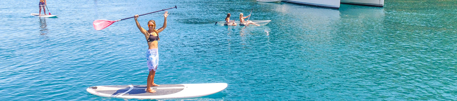 Paddling around the Whitsundays!