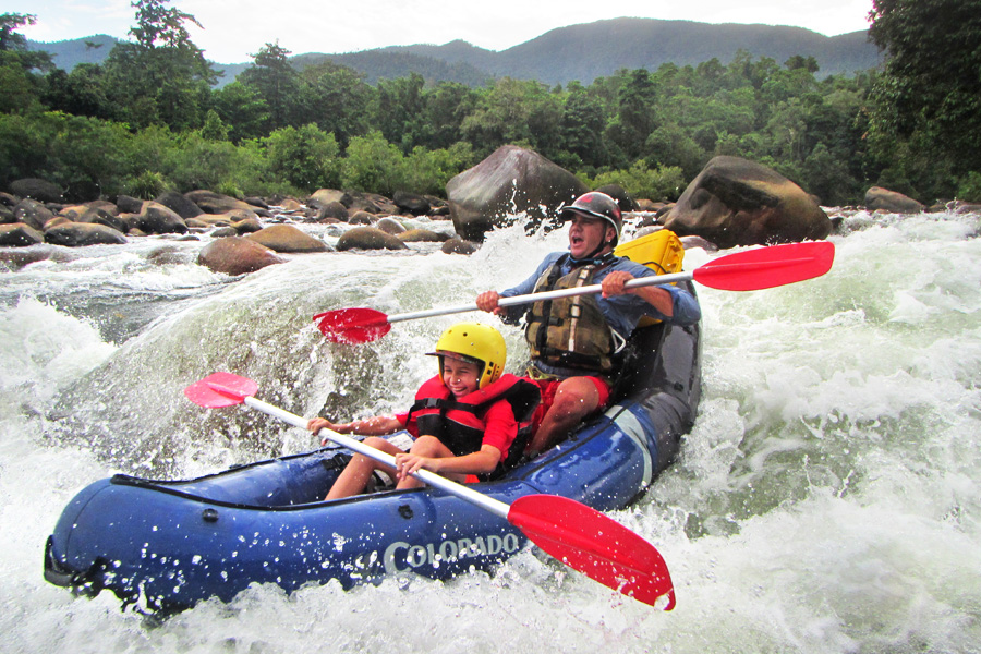 Wildside Adventures Tully River Rafting Hero Image | East Coast Tours Australia