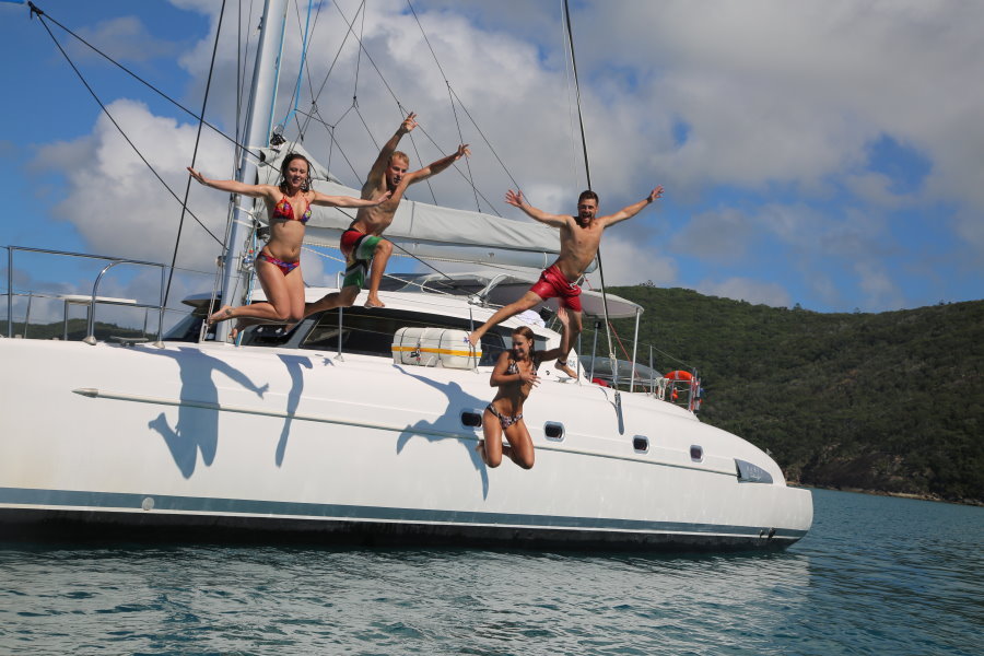 hero image for Entice Catamaran Sailing Tour & Water Toys