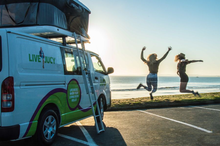 Jucy Compass Campervan Hero Image | East Coast Tours Australia
