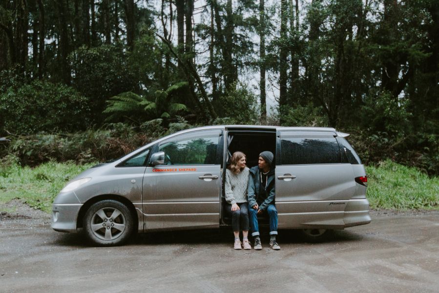 Spaceships Beta Premium Campervan Hero Image | East Coast Tours Australia