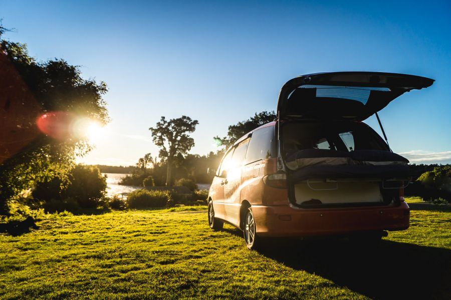 Spaceships Alpha Budget Campervan Hero Image | East Coast Tours Australia