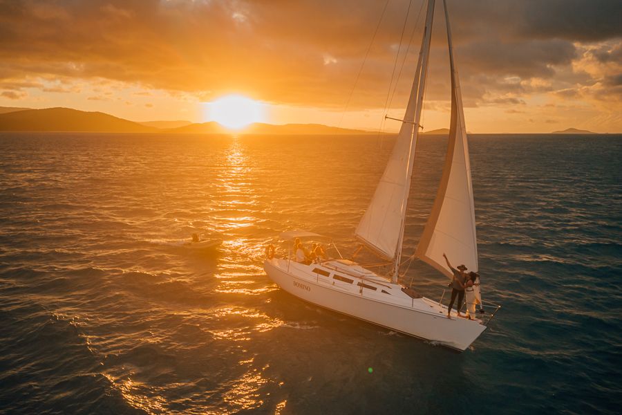 Domino Sunset Sail Private Charter Suggested Tour Image