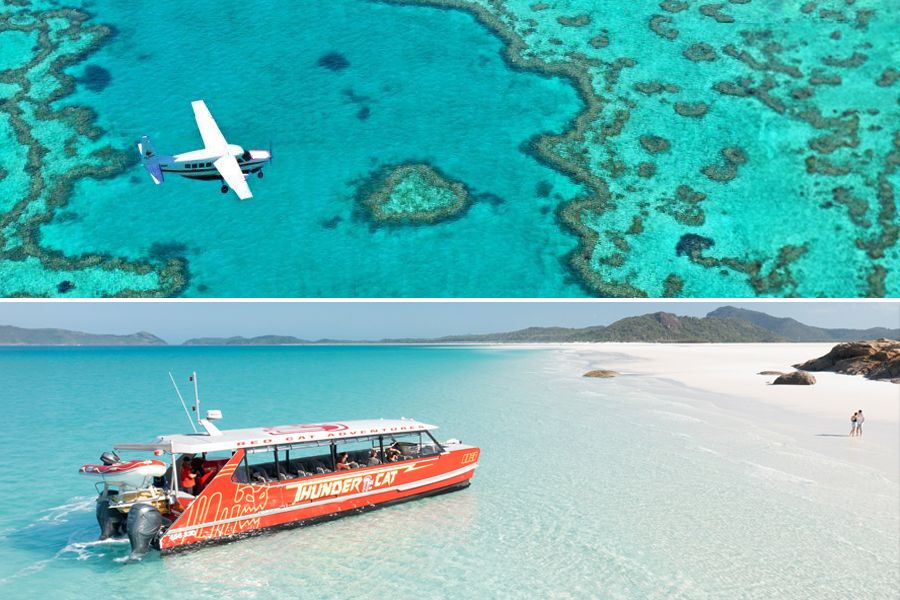 Whitsundays Whitehaven, Fly & Snorkel Package