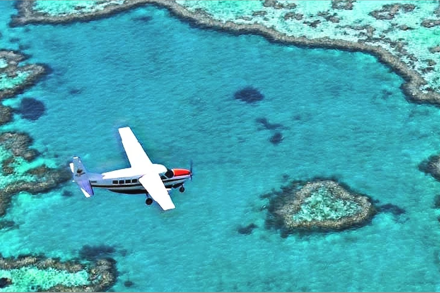 Salty + Whitsunday Air Tours Scenic Flight Charter Combo Suggested Tour Image