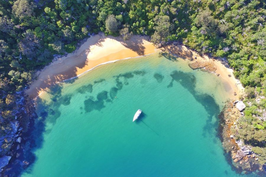 https://images.thetravelshop.com/img/3174/gallery/sydney-boat-cruise-beach.jpg Main Image | East Coast Tours Australia