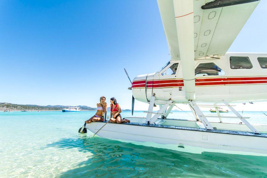 Scenic Flight to Whitehaven Beach