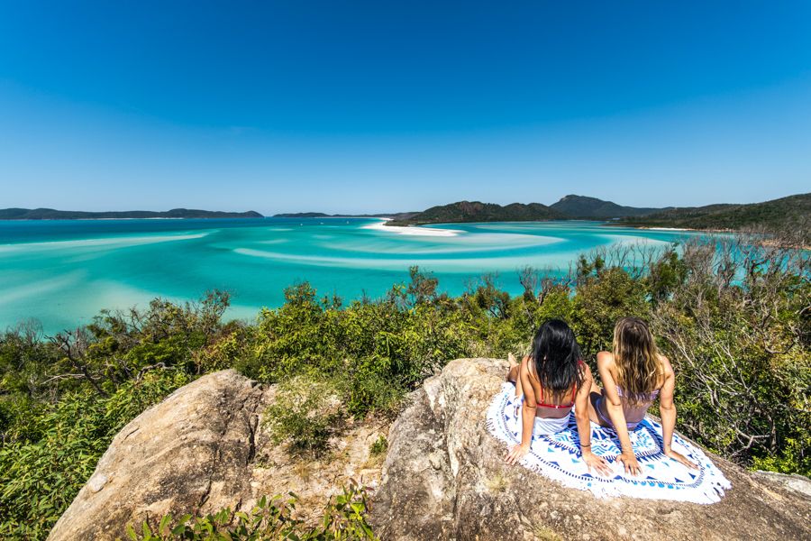 Sailing Whitsundays Hero Image For Hill Inlet Lookout Whitsundays