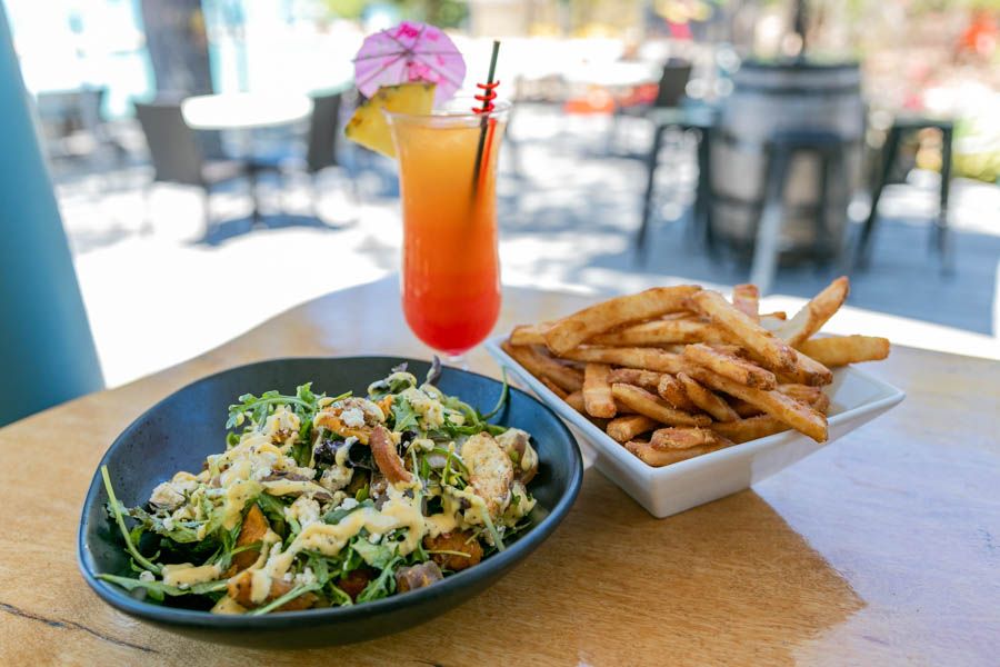 menu, island resorts