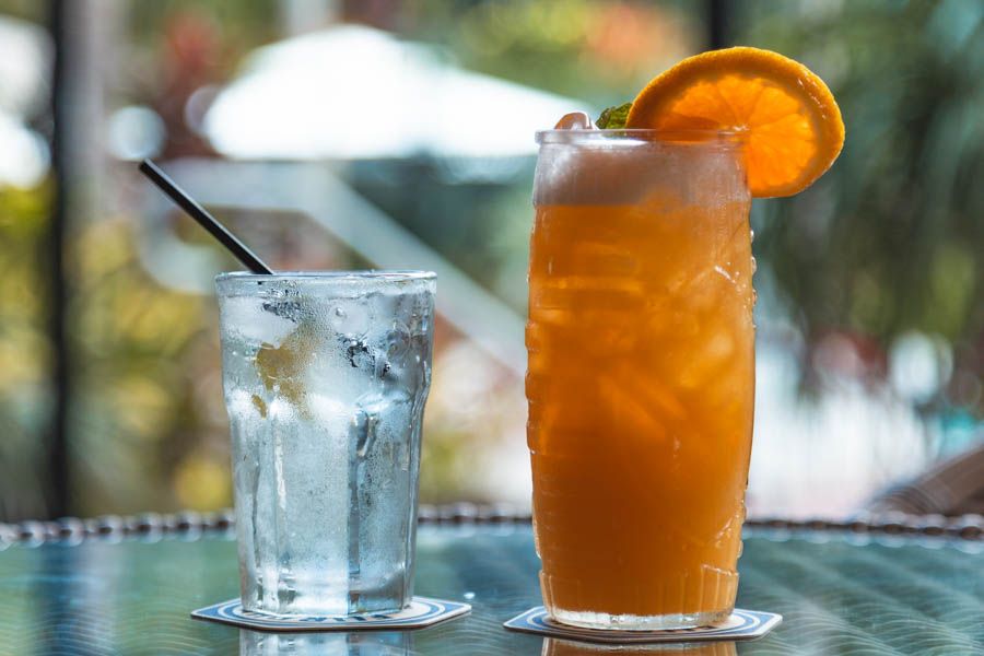 wine, cocktails, mantra