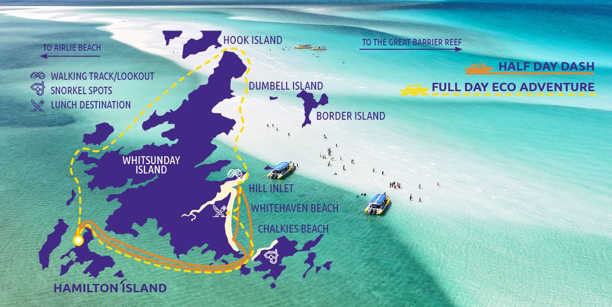 Ocean Rafting Hamilton Island Map Ocean Rafting Hamilton Island Map
