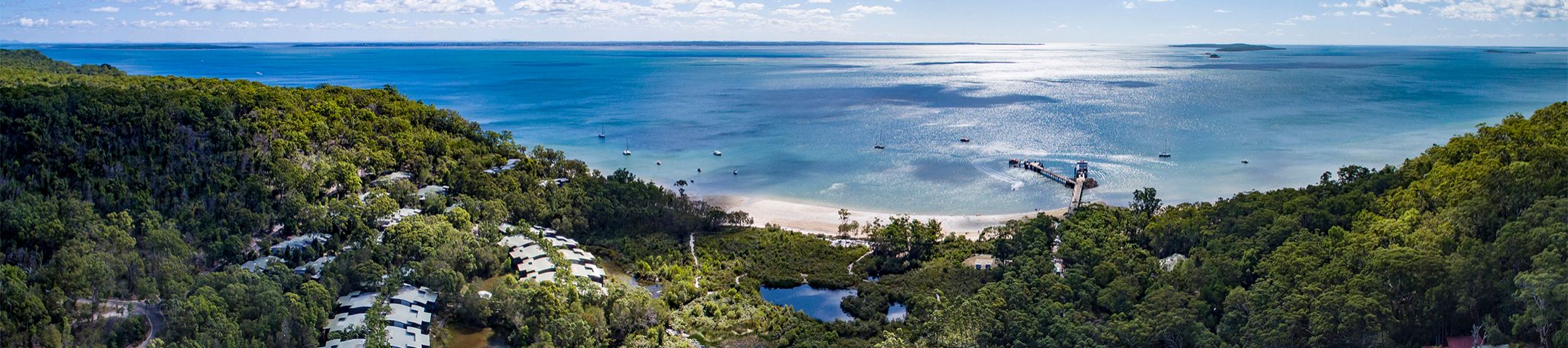 kingfisher bay resort on kgari western shores