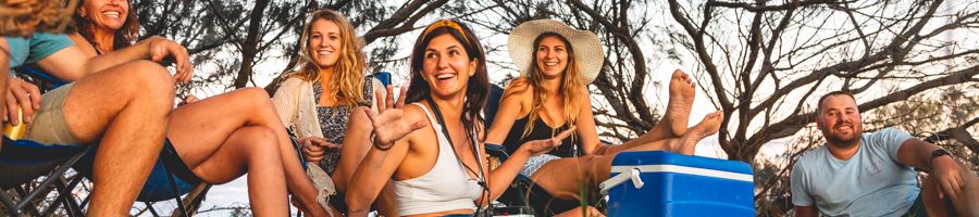 fraser island camping