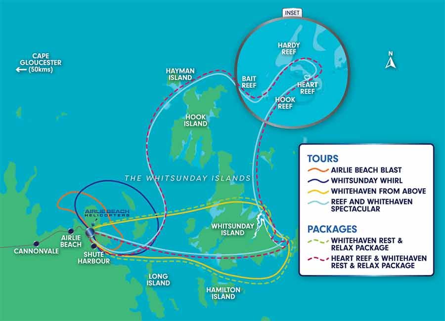 Flight map