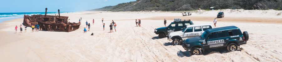 dropbear adventures, fraser island dropbear adventures, fraser island