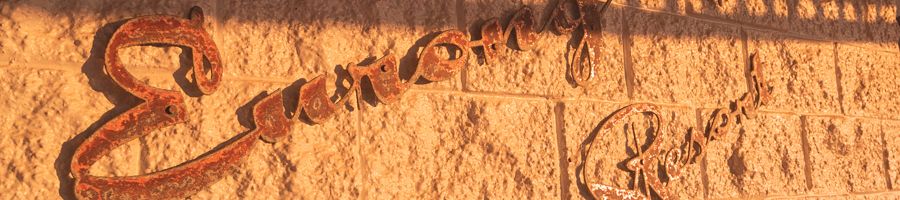 Eurong Beach Resort sign, Fraser Island