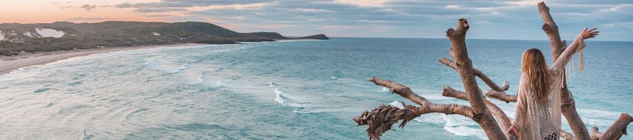 Indian Head Sunset, Fraser Island