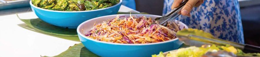 Gourmet menu, Sunlover Moore Reef Day Trip, Cairns Tours