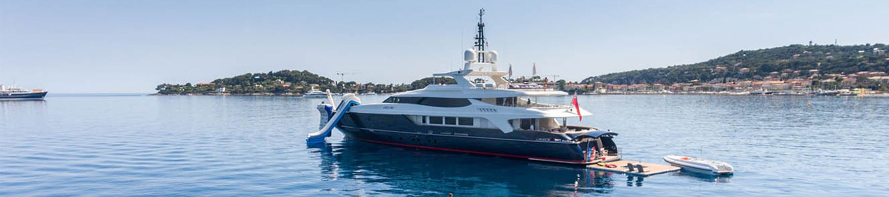 Mischief Superyacht Mischief superyacht out on the blue water