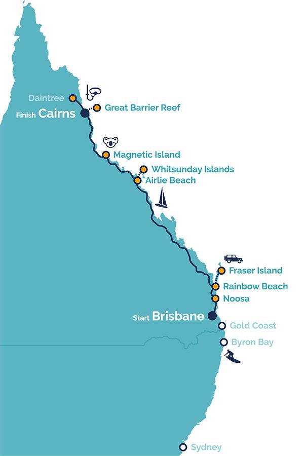 20 Day Explorer Brisbane To Cairns 20 Day Explorer Brisbane To Cairns