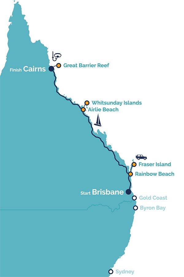 14 Day Brisbane To Cairns Express 14 Day Brisbane To Cairns Express
