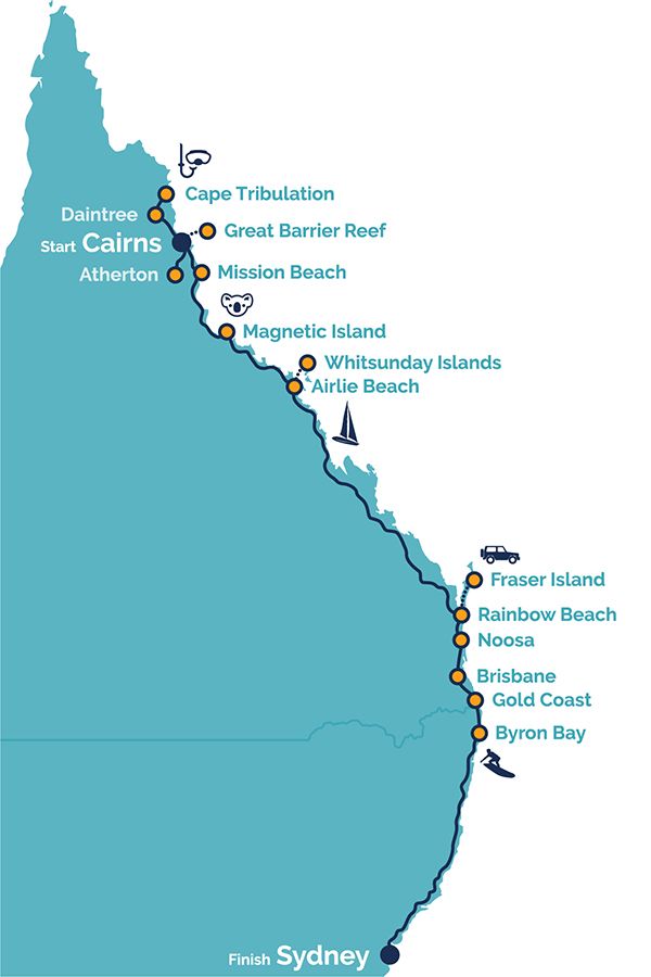 34 Day Cairns To Sydney Ultimate