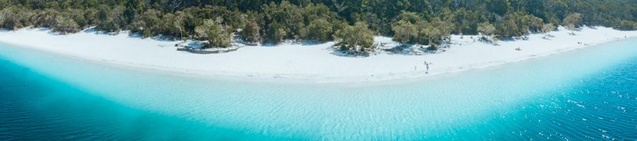 Lake McKenzie, K'gari (Fraser Island) Lake McKenzie aerial image