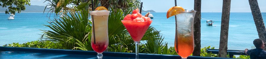 Cocktails at Foxy's Bar - Fitzroy Island