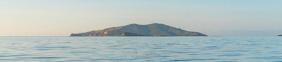 Whitsundays An island in the distance