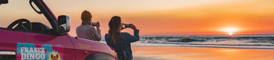 Fraser Dingo sunrise Fraser Dingo sunrise