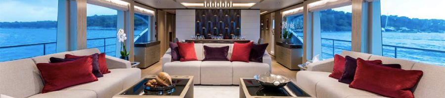 One World Superyacht Lounge area One World Superyacht Lounge area