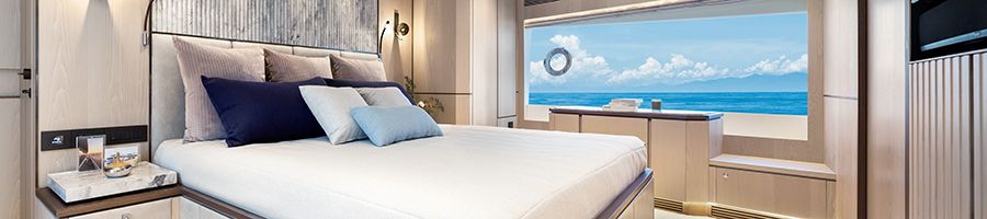 Aura Superyacht Master Cabin Aura Superyacht Master Cabin