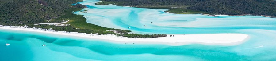Hill Inlet swirling sands aerial view of Hill Inlet swirling sands