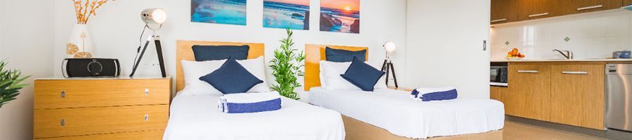 Twin bedroom in Searene Apartments
