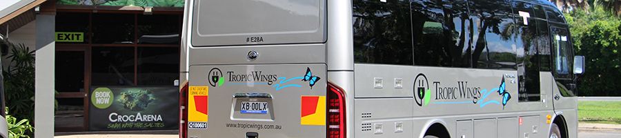 electric bus from Tropic Wings