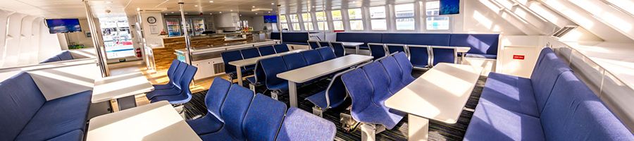 Wavedancer III Port Douglas cabin saloon of Wavedancer III Port Douglas