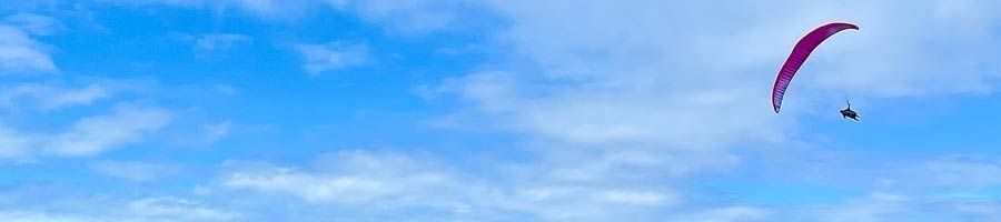 Tandem paragliding flight from Cairns