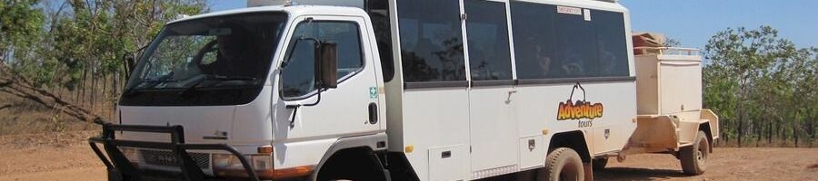 The Outback, Australia Adventure Tours Australia van in the Outback