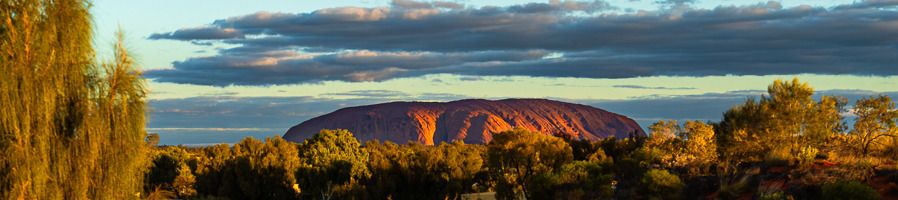Uluru in the Outback, Australia