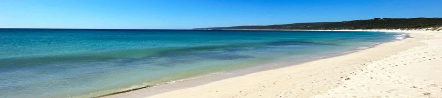 Hamelin Bay hamelin bay beach with white sand and blue water