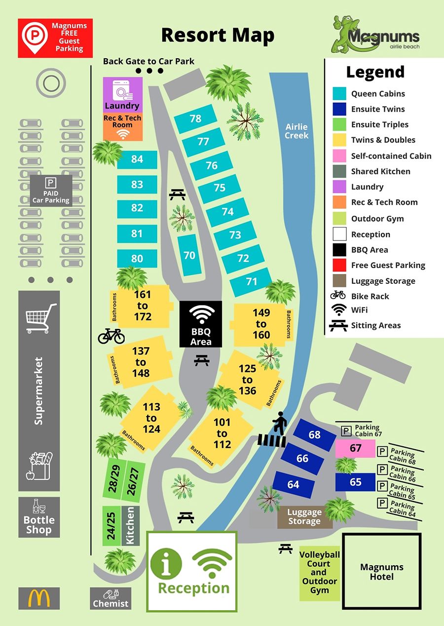 Magnums Map